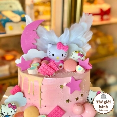 BÁNH KEM SINH NHẬT NHÂN VẬT HOẠT HÌNH HELLO KITTY