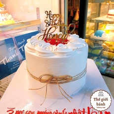 BÁNH KEM SINH NHẬT DÀNH CHO CHỒNG YÊU 