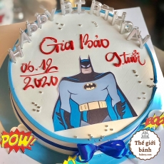 Bánh kem sinh nhật Batman Mẫu 1