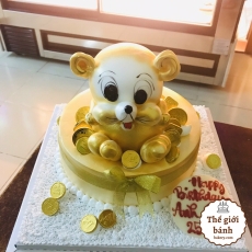 Bánh kem sinh nhật dành cho Tuổi  Tý