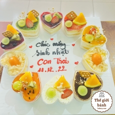 BÁNH KEM TRÁI CÂY - MẪU 7