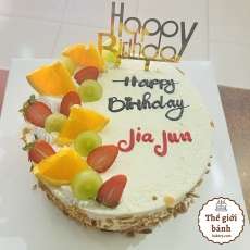 BÁNH KEM TRÁI CÂY - MẪU 3