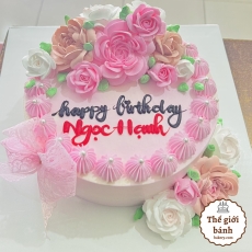 BÁNH KEM TRÁI CÂY - MẪU 2