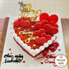 BÁNH KEM SINH NHẬT DÀNH CHO CHỒNG YÊU - MẪU 8