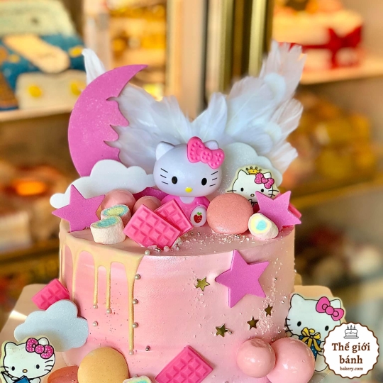 BÁNH KEM SINH NHẬT NHÂN VẬT HOẠT HÌNH HELLO KITTY