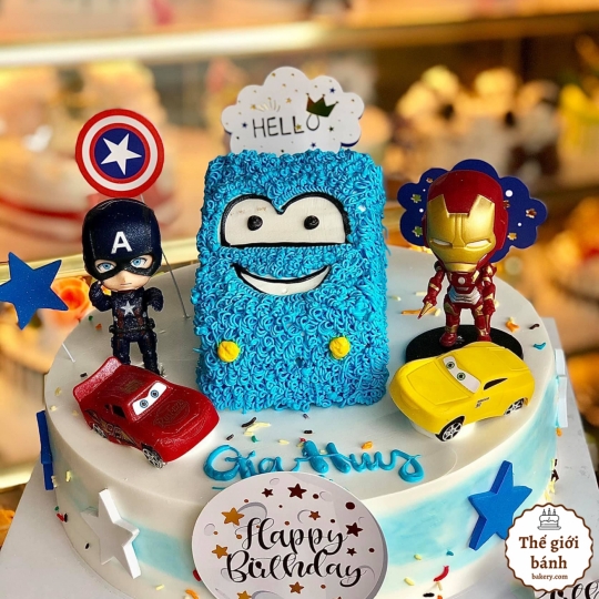 BÁNH KEM SINH NHẬT XE HƠI