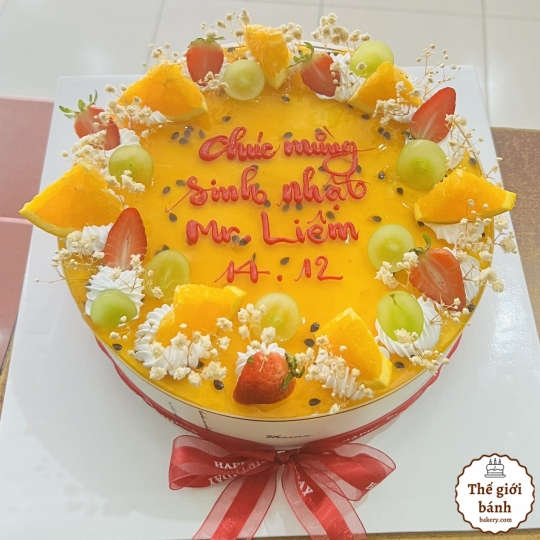 BÁNH KEM TRÁI CÂY - MẪU 8