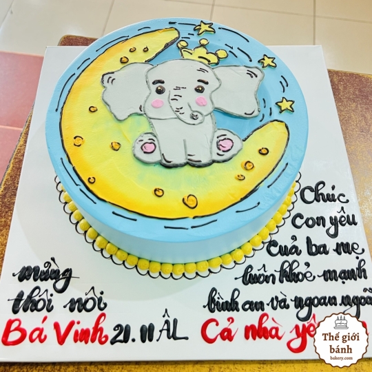 BÁNH KEM THÔI NÔI - MẪU 4