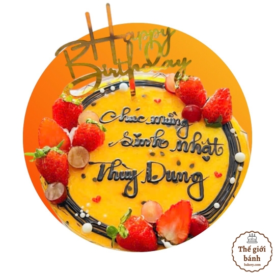 BÁNH SINH NHẬT HỌA TIẾT DÂY TÂY 2